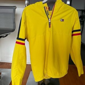 Tommy Hilfiger Kids Quarter Zip Windbreaker Jacket